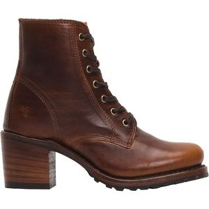 SABRINA 6G LACE UP Size 7 Cognac
